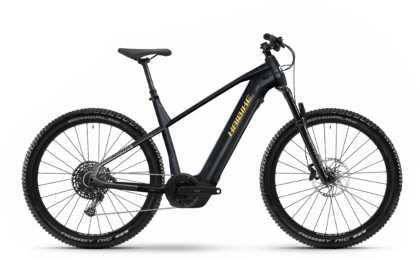 Haibike ALLTRACK 10 27.5 i800Wh 40cm '25 kék-titán elektromos kerékpár