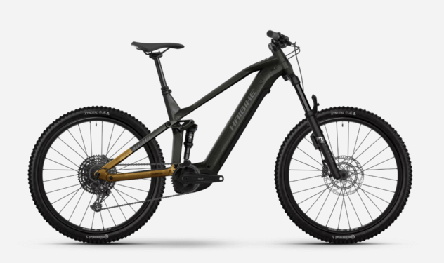 Haibike ALLTRAIL 10.5 27.5 ABS i800Wh 41cm '25 fekete-arany-szürke elektromos kerékpár