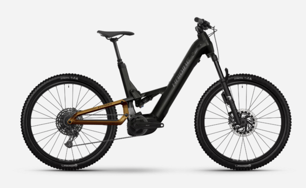 Haibike ALLTRAIL 10.5 27.5 LOW ABS i800Wh 45cm '25 fekete-arany-szürke elektromos kerékpár