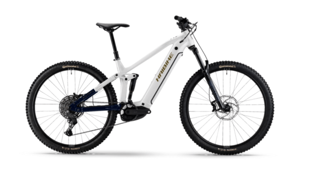 Haibike ALLTRAIL 8 29 i600Wh 44cm '25 fehér-kék-arany elektromos kerékpár