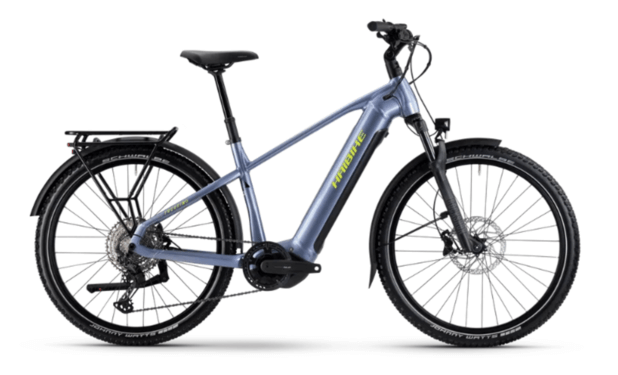 Haibike TREKKING 7.5 HIGH i720Wh HE50cm '25 kék-sárga elektromos kerékpár