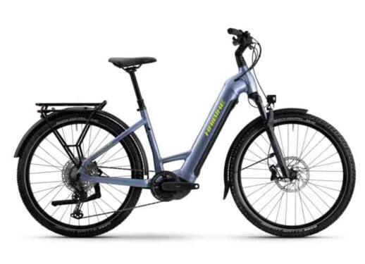 Haibike TREKKING 7.5 LOW i720Wh US38cm '25 kék-sárga elektromos kerékpár