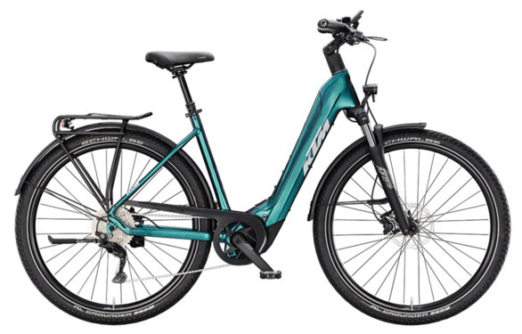 KTM MACINA GRAN 820 US56cm '25 zöldeslila flip elektromos kerékpár