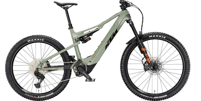 KTM MACINA KAPOHO MASTER ABS 53cm '25 zöld elektromos kerékpár