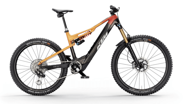 KTM MACINA PROWLER EXONIC 43cm '25 narancs-fekete elektromos kerékpár