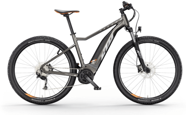 KTM MACINA RIDE 591 L 43cm '25 ezüst-narancs elektromos kerékpár