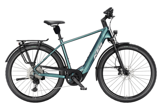 KTM MACINA STYLE 810 HE46cm '25 zöldeslila flip elektromos kerékpár