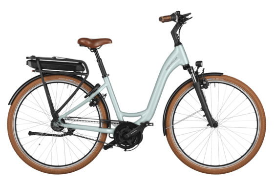 RM Swing4 silent US56 cm '25 zöld színű elektromos kerékpár (500Wh, Kiox 300, zár táskával)