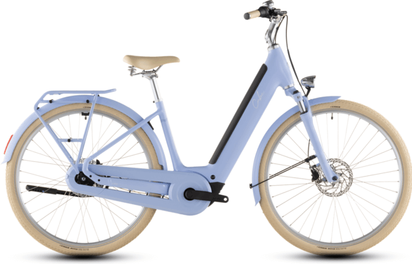 CUBE Aruba Hybrid 600 US46cm '26 lila elektromos kerékpár