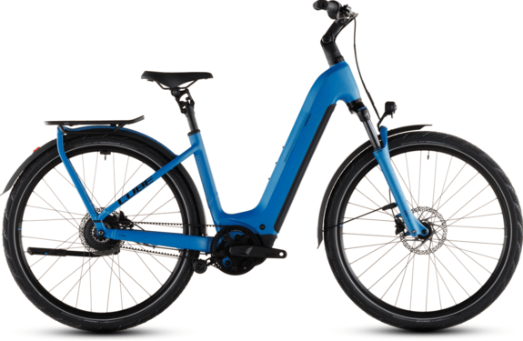 CUBE Kathmandu Hybrid Comfort Pro 800 US50cm '26 kék elektromos kerékpár