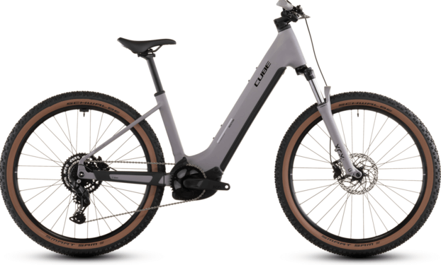 CUBE Reaction Hybrid Performance 600 US45cm '26 lila elektromos kerékpár