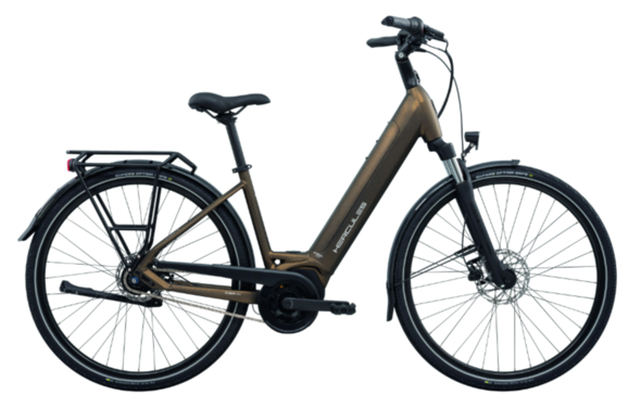 HERCULES LYON I-F8 US55cm '26 arany elektromos kerékpár