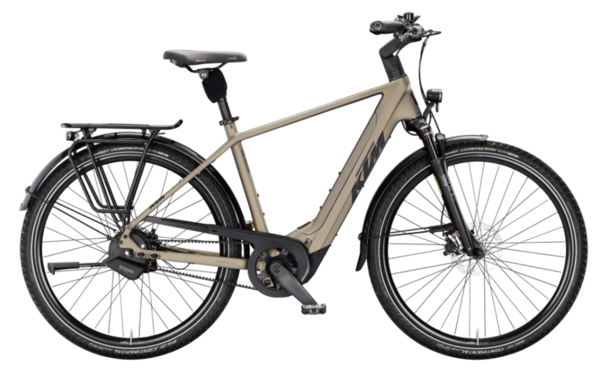 KTM MACINA CITY 810 BELT HE46cm '26 olíva elektromos kerékpár