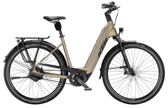 KTM MACINA CITY 810 BELT US56cm '26 olíva elektromos kerékpár