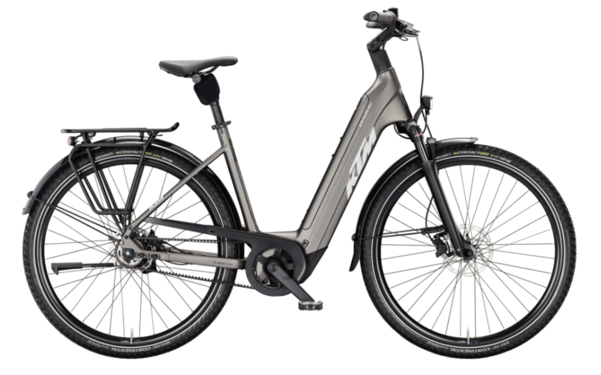 KTM MACINA CITY PX 830 RT BELT US51cm '26 szürke elektromos kerékpár