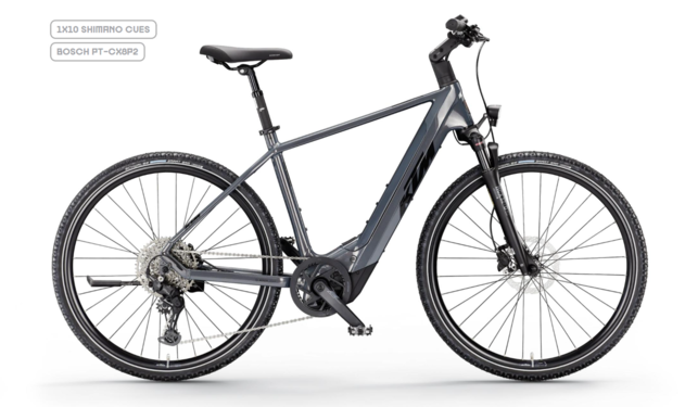 KTM MACINA CROSS CX 820 L HE56cm '26 szürke elektromos kerékpár