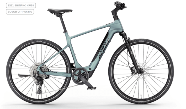 KTM MACINA CROSS SX ELITE HE51cm '26 türkiz elektromos kerékpár