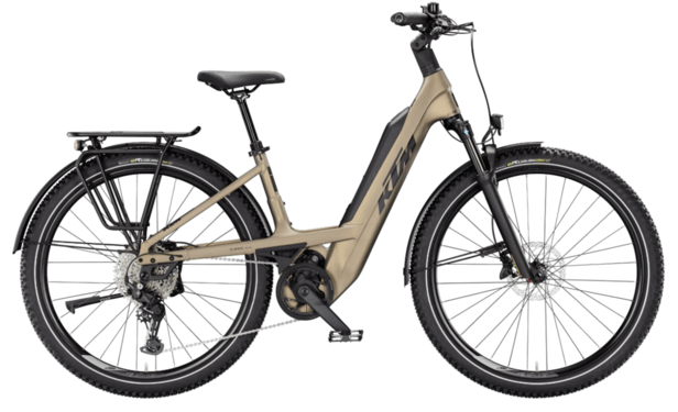 KTM MACINA EVERY 840 PT US43cm '26 olíva elektromos kerékpár