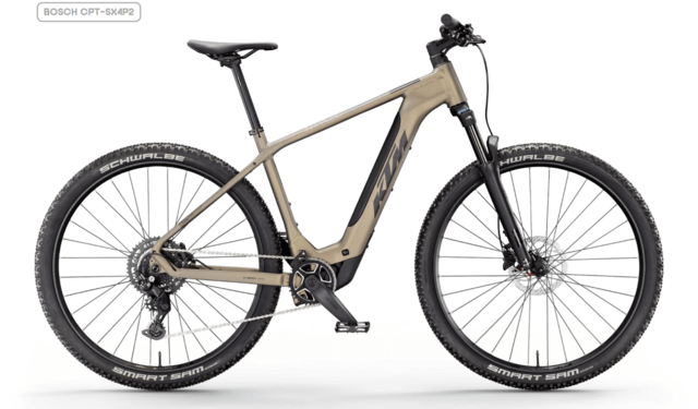 KTM MACINA RACE SX 20 43cm '26 olíva elektromos kerékpár