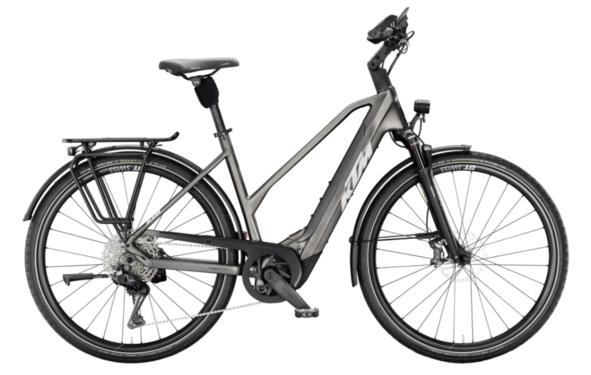KTM MACINA STYLE 810 Di2 TR46cm '26 szürke elektromos kerékpár