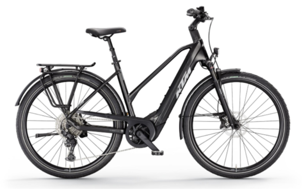 KTM MACINA STYLE 840 US46cm '26 fekete elektromos kerékpár