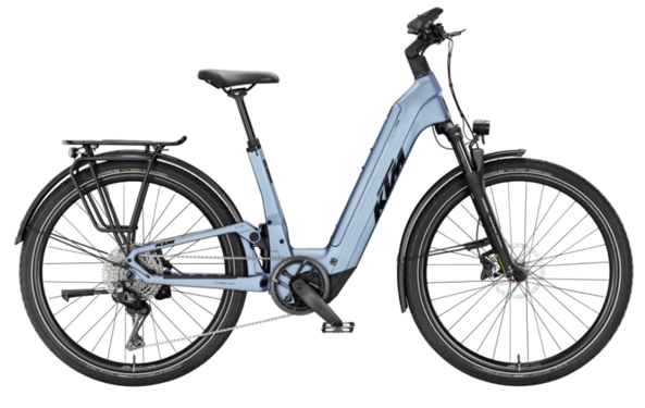 KTM MACINA STYLE FS PRIME Di2 US46cm '26 kék elektromos kerékpár