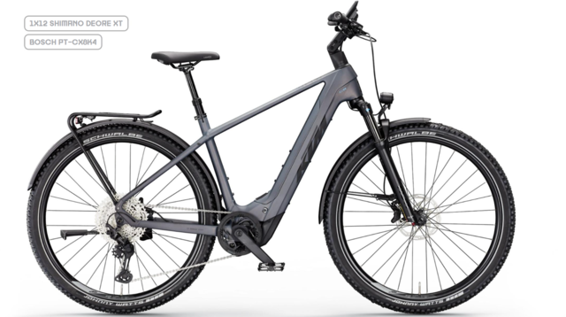 KTM MACINA TEAM 892 LFC 53cm '26 szürke elektromos kerékpár