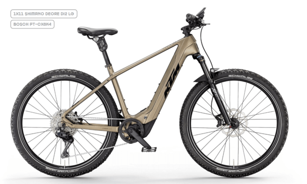 KTM MACINA TEAM 892 XL Di2 43cm '26 olíva elektromos kerékpár