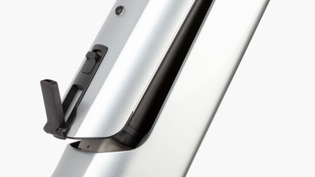 RM Charger5 vario 49 cm '26 szürke elektromos kerékpár (800Wh, Kiox500, csomagtartó, első csomagtartó táskával, offroad kit, zár táskával, RX)