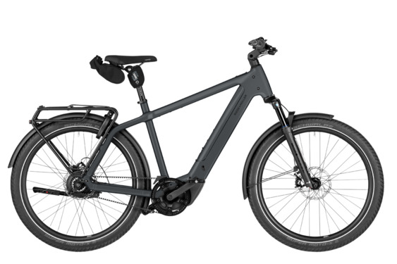 RM Charger5 vario 49 cm '26 szürke elektromos kerékpár (800Wh, Kiox500, csomagtartó, zár táskával, RX)