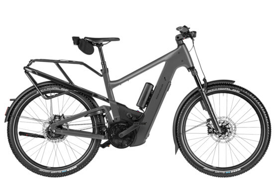 RM Delite5 Rohloff HE51 cm '26 szürke színű elektromos kerékpár (800Wh, Range extender, ABS, Kiox500,, csomagtartó, offroad kit, zár táskával, RX)