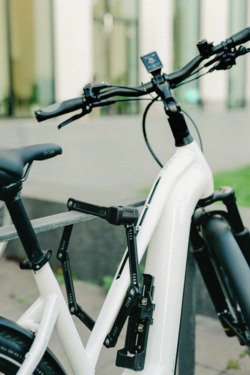 ABUS hajtogatható lakat BORDO 6200K/120, XPlus zárszerkezettel, SH tartóval, fekete