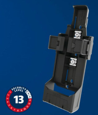 ABUS hajtogatható lakat BORDO 6200K/120, XPlus zárszerkezettel, SH tartóval, fekete