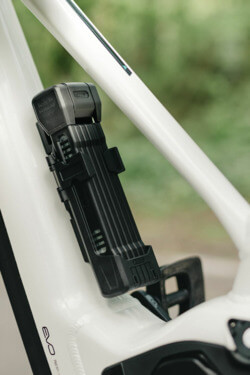 ABUS hajtogatható lakat BORDO 6200K/120, XPlus zárszerkezettel, SH tartóval, fekete