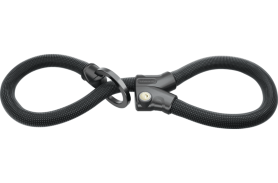 ABUS láncos lakat Infinity Loop 1806/140, fekete