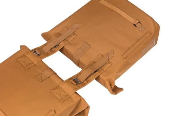 Basil dupla táska City Double Bag, 28-32 literes,camel barna