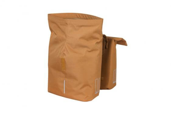 Basil dupla táska City Double Bag, 28-32 literes,camel barna