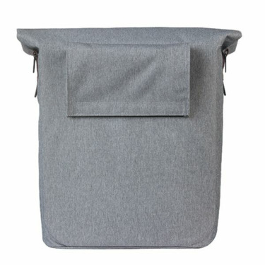 Basil egyoldalas táska City Bicycle Shopper, MIK Hooks, szürke (TBA 17780 utódja)
