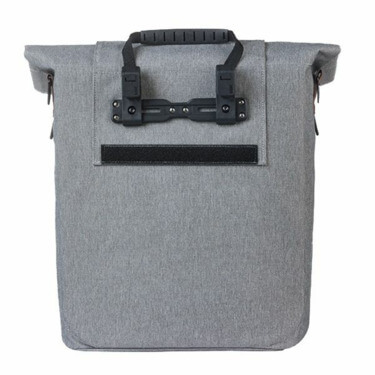 Basil egyoldalas táska City Bicycle Shopper, MIK Hooks, szürke (TBA 17780 utódja)