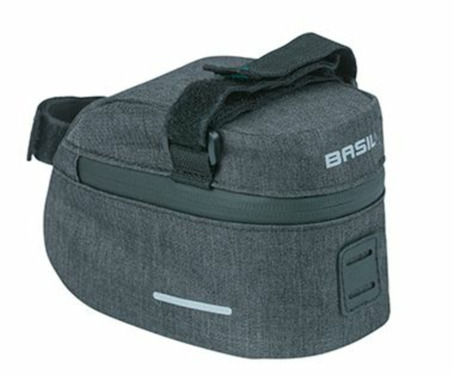 Basil nyeregtáska Discovery 365D szürke (M)
