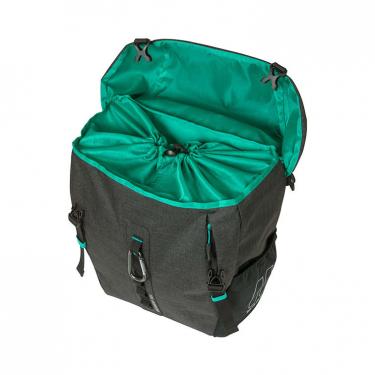 Basil táska egyoldalas Discovery 365D Single Bag M, Hook On felfogatás, szürke