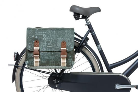 Basil táska kétoldalas Boheme Double Bag, Universal Bridge felfogatás, forest zöld