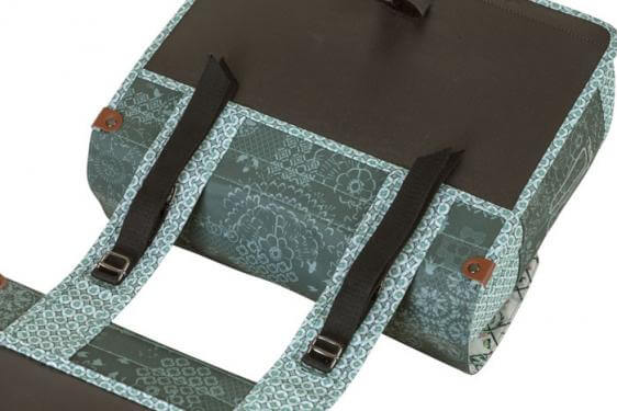 Basil táska kétoldalas Boheme Double Bag, Universal Bridge felfogatás, forest zöld