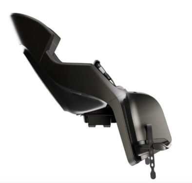 Bobike hátsó gyerekülés EXCLUSIVE Evolve maxi, csomagtartóra szerelheto, döntheto, magasságban állítható fejtámasszal,rugós csillapítással, fekete