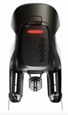 Bobike hátsó gyerekülés EXCLUSIVE Evolve maxi, vázra szerelheto, döntheto, magasságban állítható extra fejtámasszal és rugós csillapítással, fekete