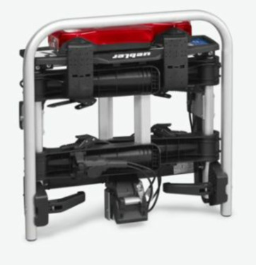 Uebler i21 S DC kerékpárhordozó, 60 fokban ledönthető, tolatóradarral