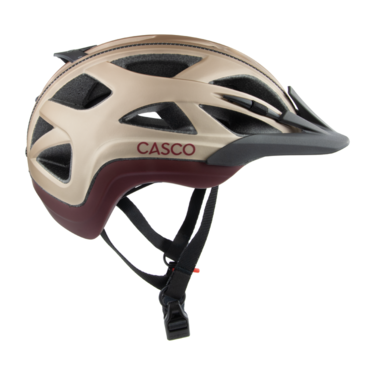 Casco ACTIV arany-bordó S (52-56cm) sisak