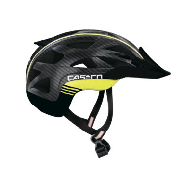 Casco Active 2 fekete/neon L (58-62 cm) sisak karbon mintás