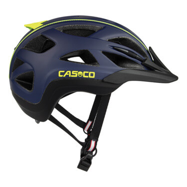 Casco  Active 2 kék-neonzöld M (56-58 cm) sisak