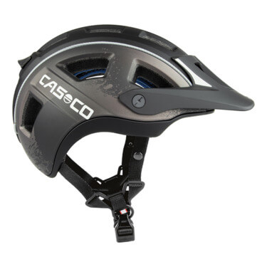 Casco MTB.E 2 fekete-ezüst M (54-58 cm) sisak